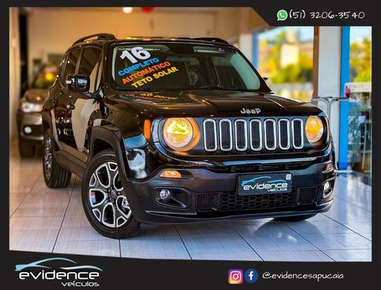 JEEP RENEGADE 1.8 16V FLEX LONGITUDE 4P AUTOMÁTICO JEEP RENEGADE 1.8 16V FLEX LONGITUDE 4P AUTOMÁTICO